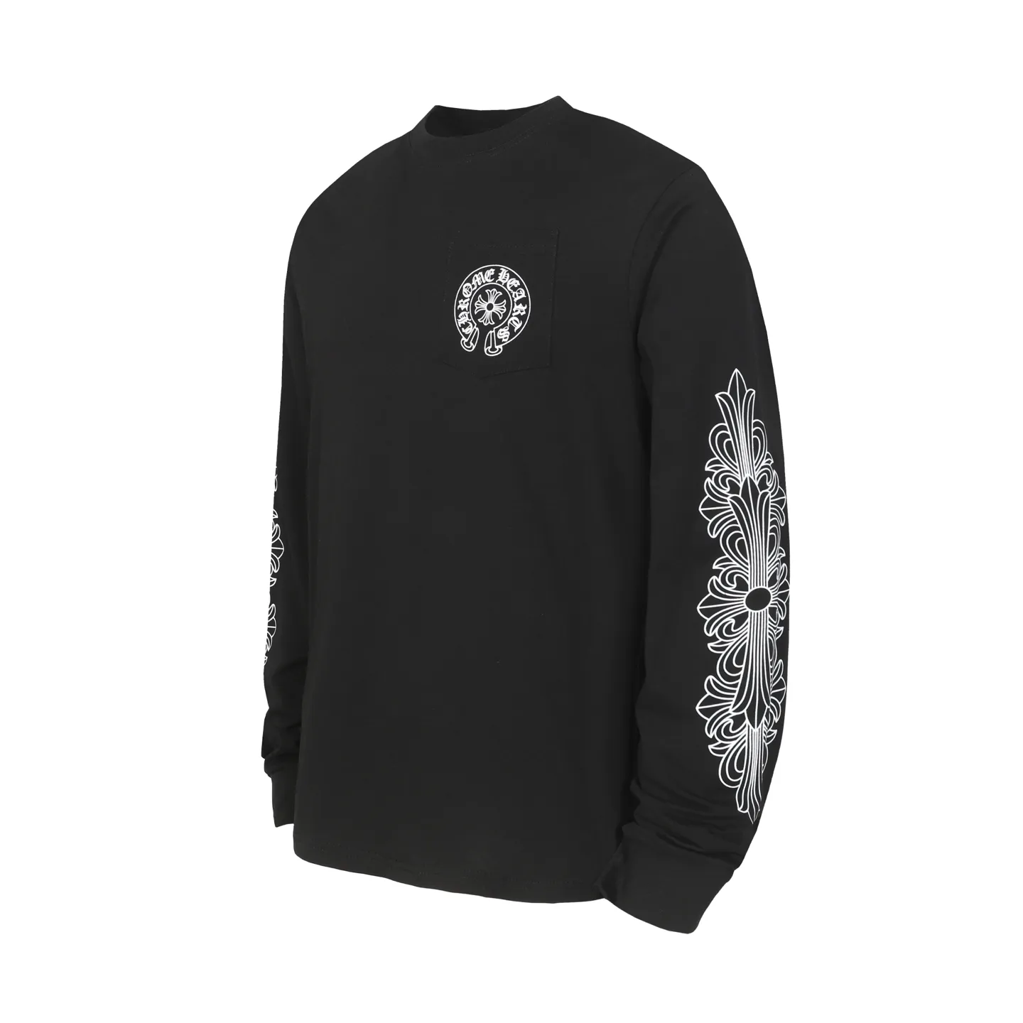 P150 2125 style -Chrome Hearts/Chrome Hearts Hong Kong limited Sanskrit letter printed long-sleeved T-shirt -High weight, high density and high quality. The wool is soft, delicate and skin-friendly. It feels soft and silky. It has excellent warmth and skin-friendly properties.